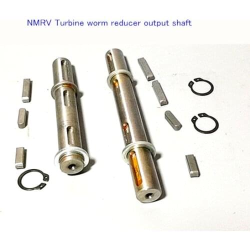 NMRV Turbine worm reducer output shaft Single OR double RV30 40 50 63 75 90 110 130