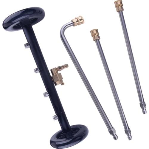 1/4" Quick Connect Pressure Undercarriage Cleaner with Connector Universal for Cars Trucks SUV Trailers 1500-4000 PSI 140° F