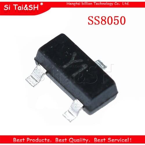 100PCS SS8050 SOT23 MMBT8050 SOT MMBT8050LT1G SMD Y1 SOT-23 new transistor