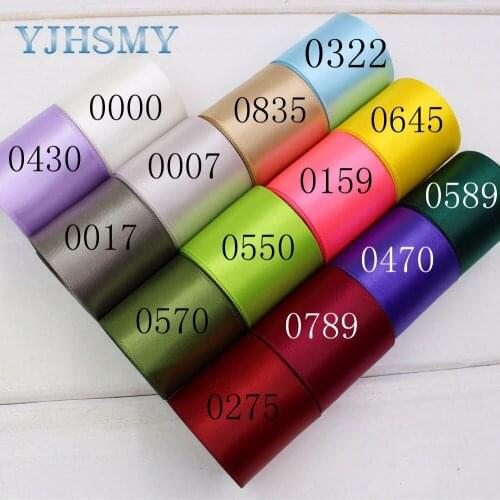 YJHSMY J-17428-D40MM-0000,40 mm 10 yards Solid Color satin ribbons,DIY materials clothing accessories,jewelry wedding packaging