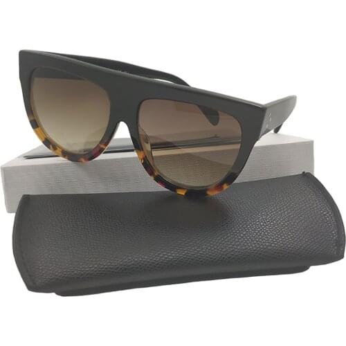 Tortoise Sunglasses Women 2021 Brand Designer Acetate Sunglasses For Women Vintage Sunglases Girl Steampunk Women Sun Glasses