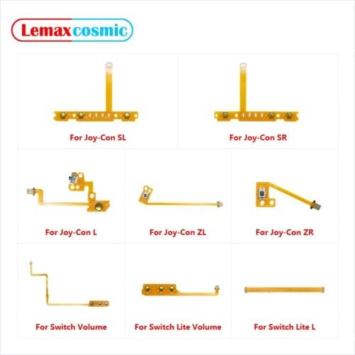 Left Right Button Power Volume ON OFF Key L SL ZR ZL SR Control Ribbon Flex Cable For Nintendo Switch Lite Joy-Con Joycon NS