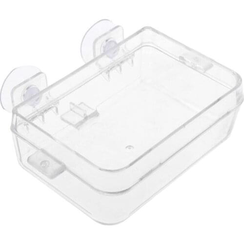 Reptile Feeder Anti-escape Food Bowl Turtle Lizard Worm Live Food Container