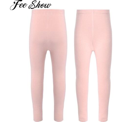 Little Girls Kids Leggins Casual Side Striped Yoga Pants Cotton Stretch Workout Dance Leggings Skinny Pants Trousers Daily Wear