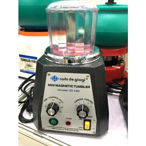 Jewelry Magnetic Tumble, 0.4 KG Mini Magnetic,Jewelry Polisher Finisher Finishing machine,Jewelry Polishing Machine
