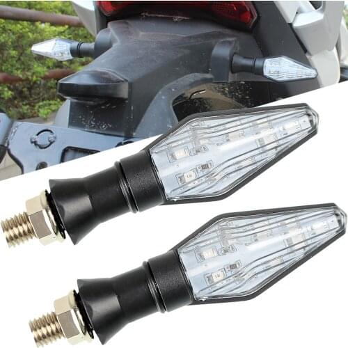 Motorcycle Universal Turn Signal Light Lighting Super Bright Light For Honda VFR800 VT1100 GROM MSX125 CBR500R CBR650F CB600F