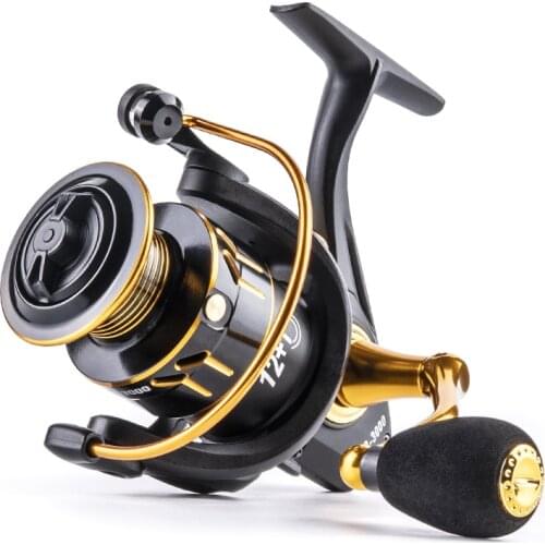 New Metal Spool Fishing Reel Spinning 8kg Max Drag 5.0:1 4.7:1 High Speed Carp Spinning Reels Saltwater Reel Fishing Accessorie
