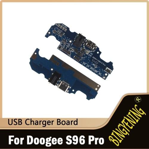 New Original Usb Plug Charge Board For Doogee S96 Pro Phone Flex Cables Charging Module Cell Phone Mini USB Port