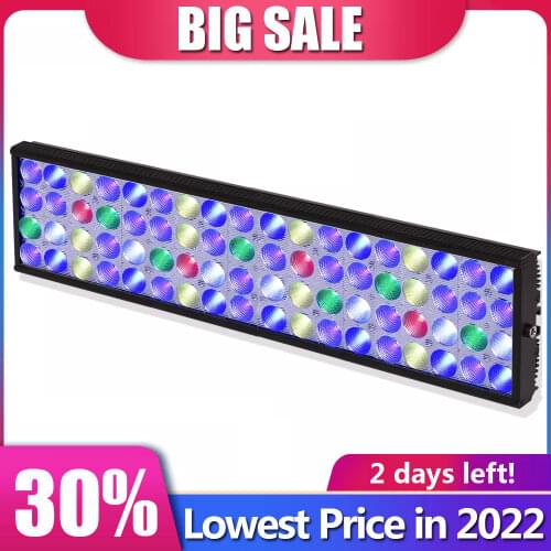 PopBloom Led Marine Aquarium Light Reef Coral Growing Power Lamp for Aquarium Lighting Reef Coral Saltwater Tank Led Shannon50P