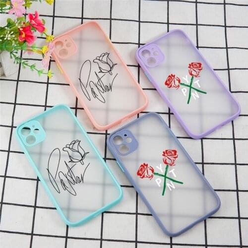 Payton Moormeier Phone Cases for iPhone 12 Mini 11 Pro X XS XR Max 6 6S 7 8 Plus 9 SE 2020 Shockproof Bumper Rose Back Cover