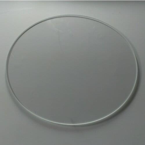 Print Table Glass Plate ROUND 170mm for Rostock Delta Kossel mini Borosilicate Glass Plate for 3D printer gloss bottom