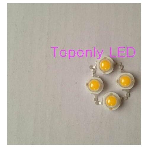 CCT 2000k white 1w Bridgelux high power led diodes lamp DC3.0-3.6v 120-130lm high quality for jewelry counter lighting 350pcs