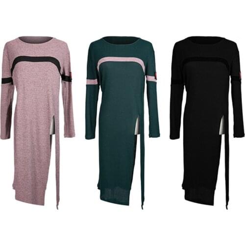 Pink Green black Latin Dress Knitting Salsa Tango Cha-Cha Dance Performance Clothing Women Rumba Samba Practice Stitching Wear