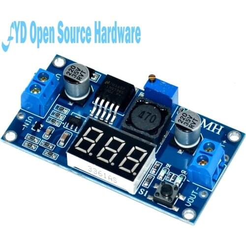 1pcs XL6009 DC-DC adjustable boost module 5-32V liters 5-55V with digital display