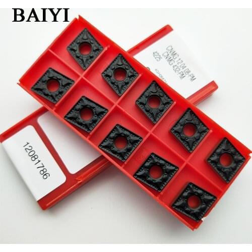 10pcs CCMT120404 PM 4225 Internal Turning tool carbide insert lathe cutter tools