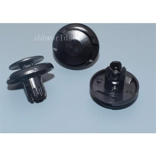 Shhworldsea 100PCS Push-Type Retiner For Mitsubishi for Lancer 2002-On For Honda:91512-SX0-003 For Mitsubishi Auto Plastic Clps