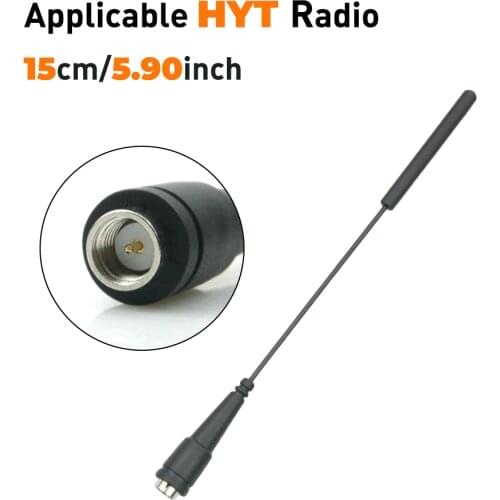 15cm GPS Antenna UHF 400-520 Mhz for Hytera HYT PD-660 PD-680 Digital Two Way Radios