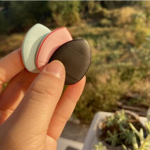 200Pcs/Lot Finger Mini Air Cushion Cosmetic Puff Small Water Droplet Liquid Foundation Makeup Wet Dry Belt Powder Puff HA2401