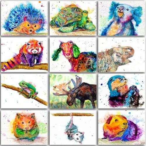 Full Square Diamond mosaic 5D DIY Diamond painting Cartoon mouse animals sheep Koala Full Round Diamond embroidery Cross stitch