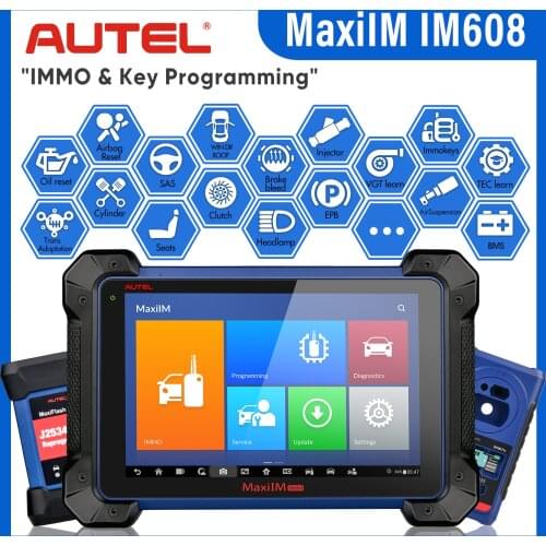 2021 Autel MaxiIM IM608 IM508 OBD2 Diagnostic Tool Scanner IMMO Key Programming