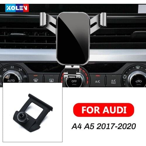 For Audi A4 B9 A5 2016 2017 2018 2019 2020 Car Mobile Phone Holder Gravity Stand GPS Special Mount Support Navigation Bracket