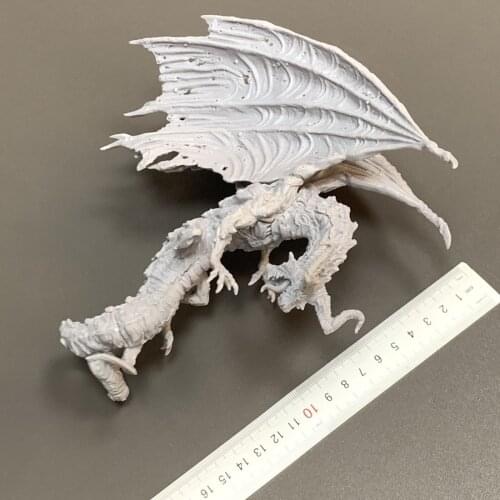 Zombicide Necromantic Dragon Giant Wing Monster Board Game Miniatures Role Playing Figure Model Toy No Stand