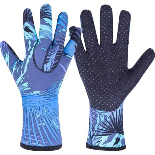 Neoprene Diving Gloves 3mm Underwater Fishing Windsurf Hunting Equipment Kitesurf Body Suit Scuba Diving Swimming Flippers Surf