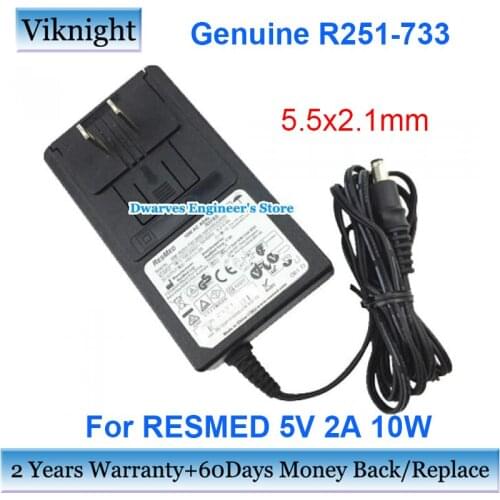 Genuine ResMed R251-733 5V 2A AC Adapter Charger WB-10F05RUGKN Power Supply