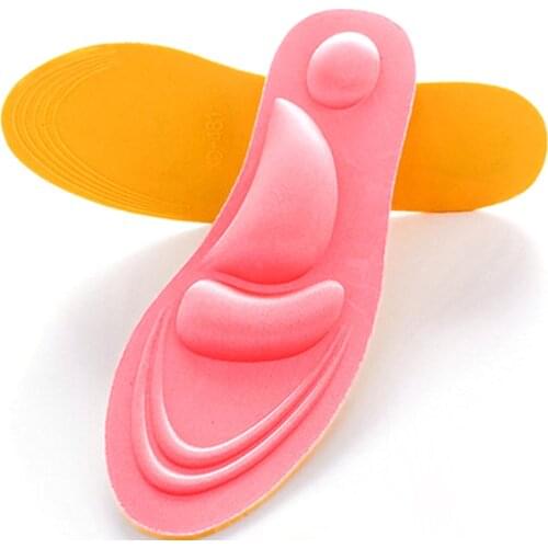 1 Pairs Orthotic Insoles for Shoes Man and Women Flat Foot Insoles Arch Support Cushion Shock Absorption for Hiking Feet Care