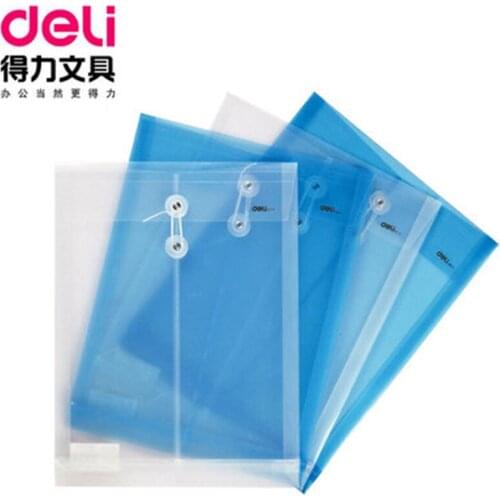 DL 5511 file bag A4 plastic bag file data storage transparent office file Stationery for office supplies students Stationery