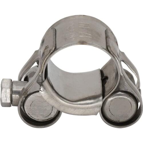 52-55mm 56-59mm 60-63mm 64-67mm 68-73mm 74-79mm 80-85mm 304 Stainless Steel Adjustable Fuel Exhaust Hose Pipe Hoop Clip Clamp