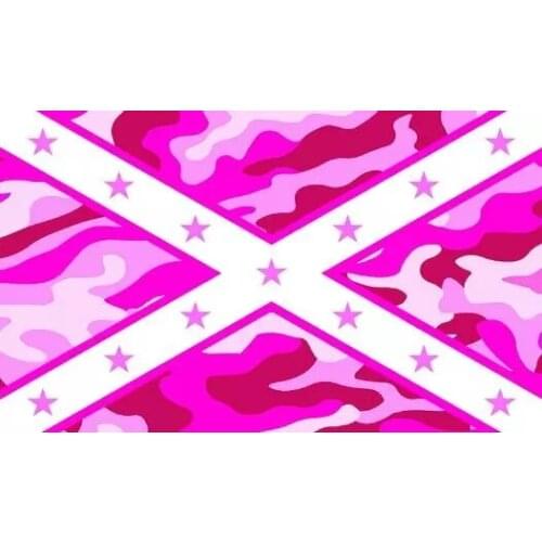 Pink camouflage flag with America flags 90 x 150 cm polyester digital custom banner flag
