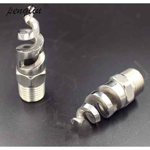 Garden Irrigation 1/2"(dn15)Spiral Nozzle Stainless Watering Mist Sprinkler For Garden And Lawn Irrigation System IT252