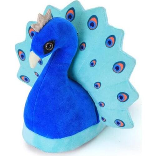 SunNY Everest Winter Warm Slipper Peacock Dinosaur Animal Home Indoor Family Shoes Cotton Cute Slippers Women Children Gifts