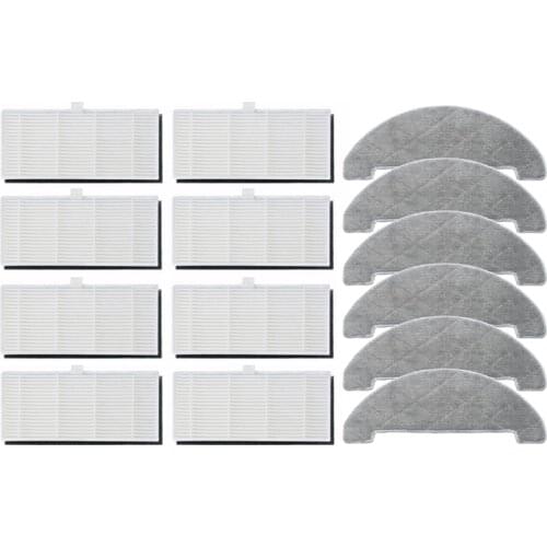 TOP!-Mop Cloth Rag HEPA Filter for VIOMI S9 Vacuum Cleaner Cleaning Brush Replacement Parts Accessories
