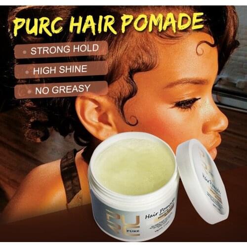 PURC Long-time Lasting Hair Styling Pomade Strong Style Restoring Pomade Hair Wax Hair Oil Wax Mud for Hair Styling 120ml