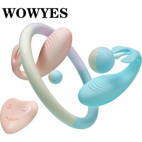 Female masturbation 10-speed clitoral stimulator vibrator wireless remote control fish-shaped vibrating egg erotic female toy VF