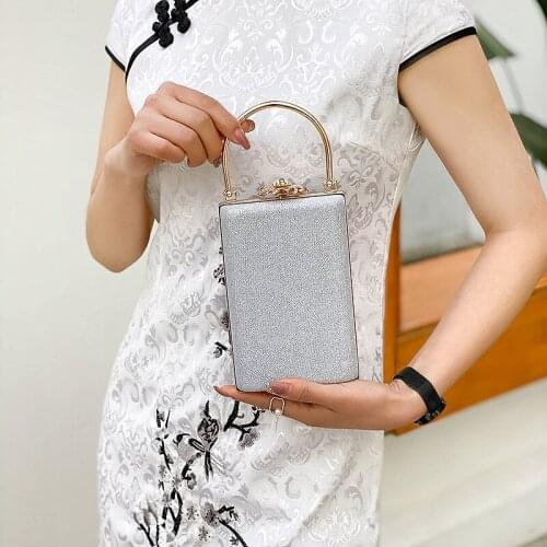 Retro Ladies Evening Bag Dress Banquet Bag Women 's Princess Clutch Bag Small Bag 2021 New European and American-style Sequined