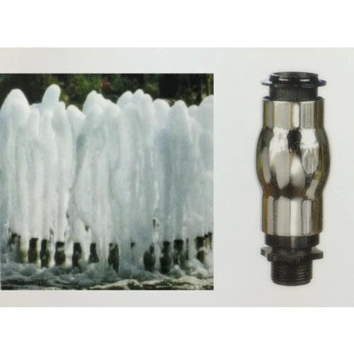 4Pcs DN25 1" Stainless Steel European Foam Water Fountain Nozzles Pond Sprinklers Heads