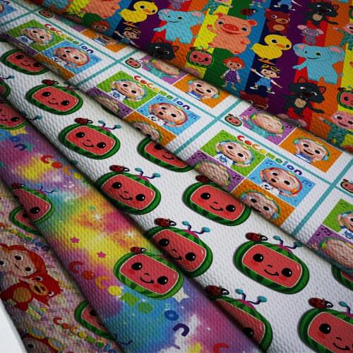 50*140cm Bullet Textured Liverpool Fabric Flower Printed DIY Tissue Kids Home Textile for Sewing Quilt Decoration Home