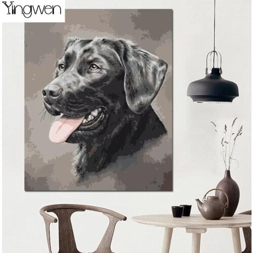 5D Full Diamond Embroidery Cool Dog With Black Tongue Animal Picture Of Rhinestone DIY Diamond Painting Mosaic Art Home Decor