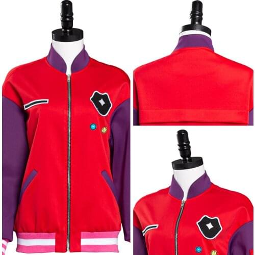 Wonder Egg Priority Kawai Rika Hoodie Cosplay Costume Halloween Carnival Coat