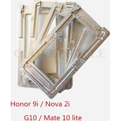 LCD Outer Glass Position Alignment Mold Holder Glue Mold Aluminum Metal mould for Huawei Mate 10 lite / Nova 2i / G10 / Honor 9