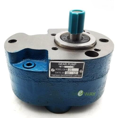 Hydraulic Oil Pump CB-B25 Axial Flow Pump Low Pressure Gear Pump