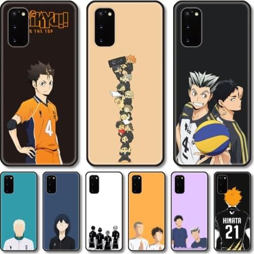 Hot japan anime Phone Case For Samsung Galaxy Note S21 20 10 9 E Lite UW Ultra 5G PRO Black Shell Cover