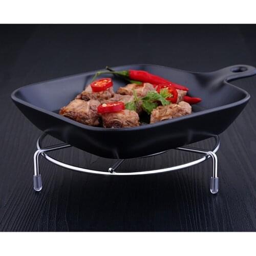 Round Stainless Steel Steam Rack Trivet Kitchen Cooking Tool NEW