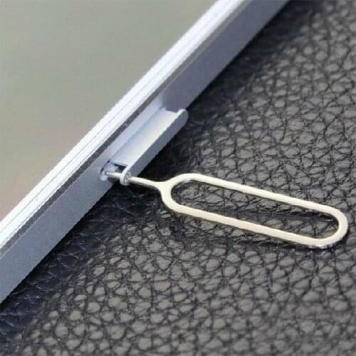 SIM Card Needle Tray Eject Tool Needles Pin take the phone sim card out metal injection for iPhone 8 7 6 5 huawei 3000 pcs/lot