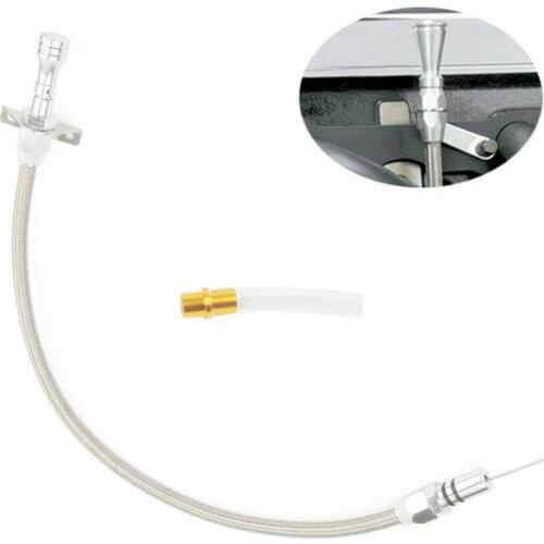 MagiDeal 1 Set Gearbox Transmission Dipstick for Chevy for GM TH350 with Clear Tube