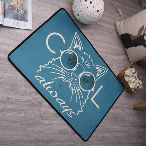 Cute Creative Cartoon 3D Printed Doormat Home Hotel Decorative Area Rugs And Carpets For Living Room/Bedroom Non-slip Carpet
