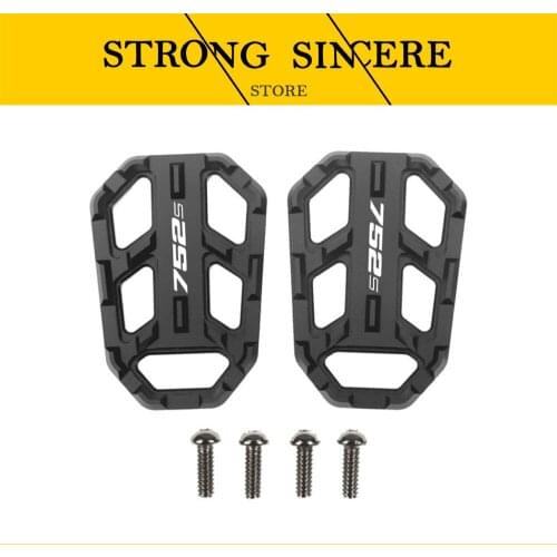 Motorcycle Accessories FOR BENELLI 752S 752 S 2018 CNC Aluminum Alloy Widened Pedals